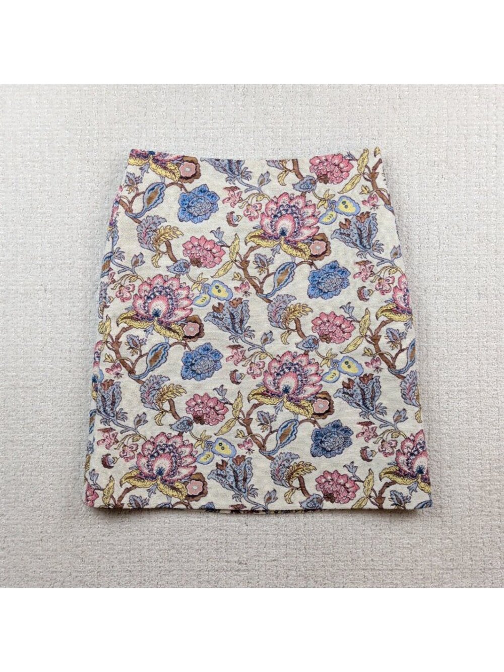 Vintage Tristan Floral Tapestry Skirt Whimsigoth Dark Academia Boho Chic Wom 2